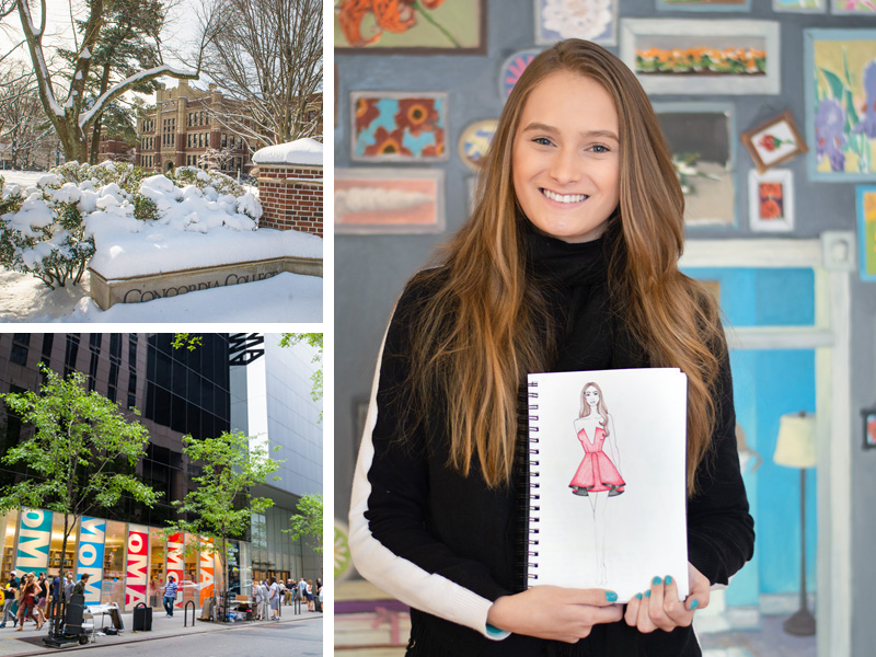 Taking TOEFL and English For Fashion, Art & Design in New York